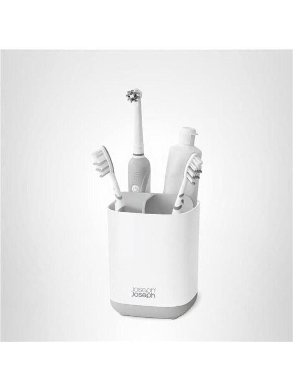 Compact toothbrush holder bathroom caddy storage electric toothbrush organizer